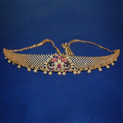 "American Diamond Fancy vaddanam- MGR -1177 - Click here to View more details about this Product